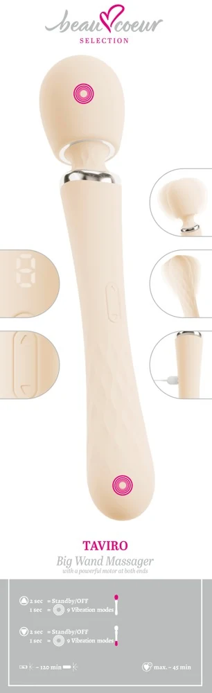 beau cœur TAVIRO Big Wand Massager