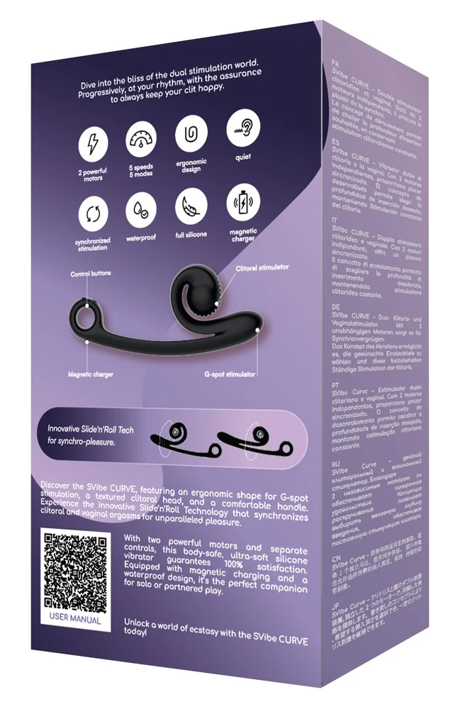 SVibe Curve duo vibrator