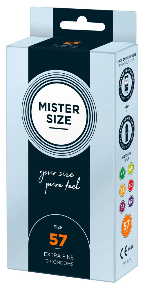 Mister Size condooms 57 mm