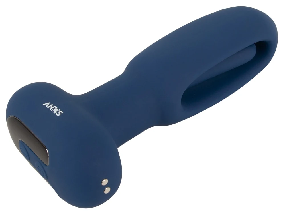 ANOS RC Flicking Tongue Butt Plug met Vibratie