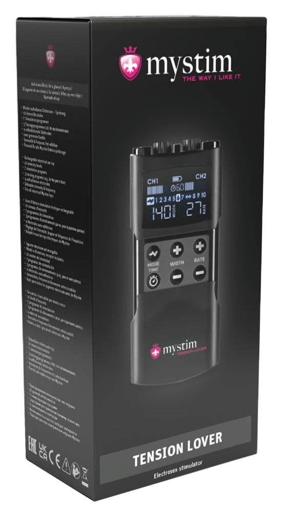 Mystim Tension Lover 2 E-Stim Powerbox