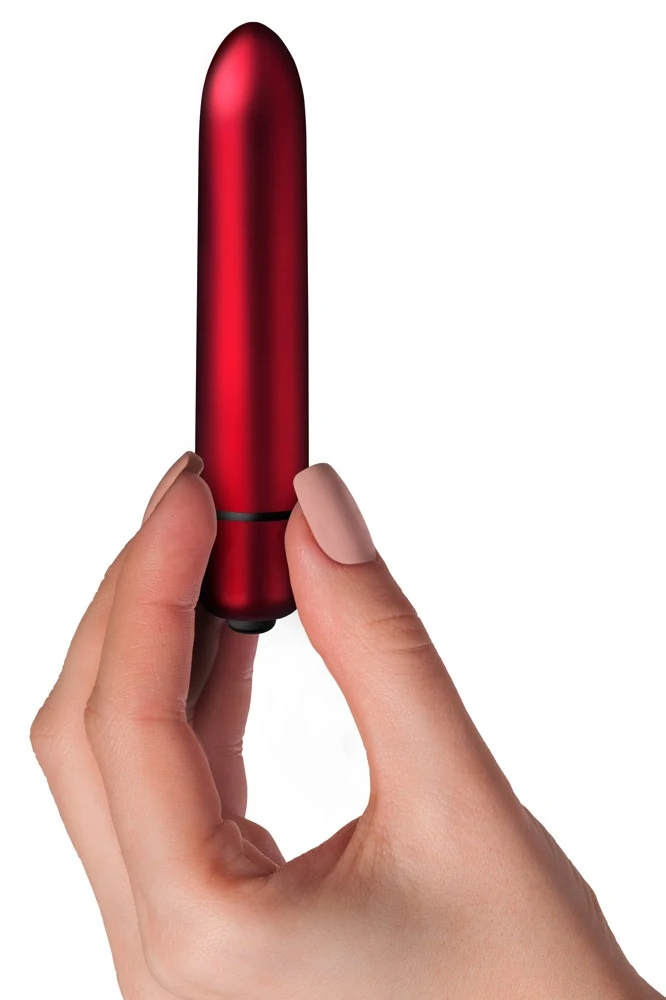 Rode vibrobullet met 10 standen