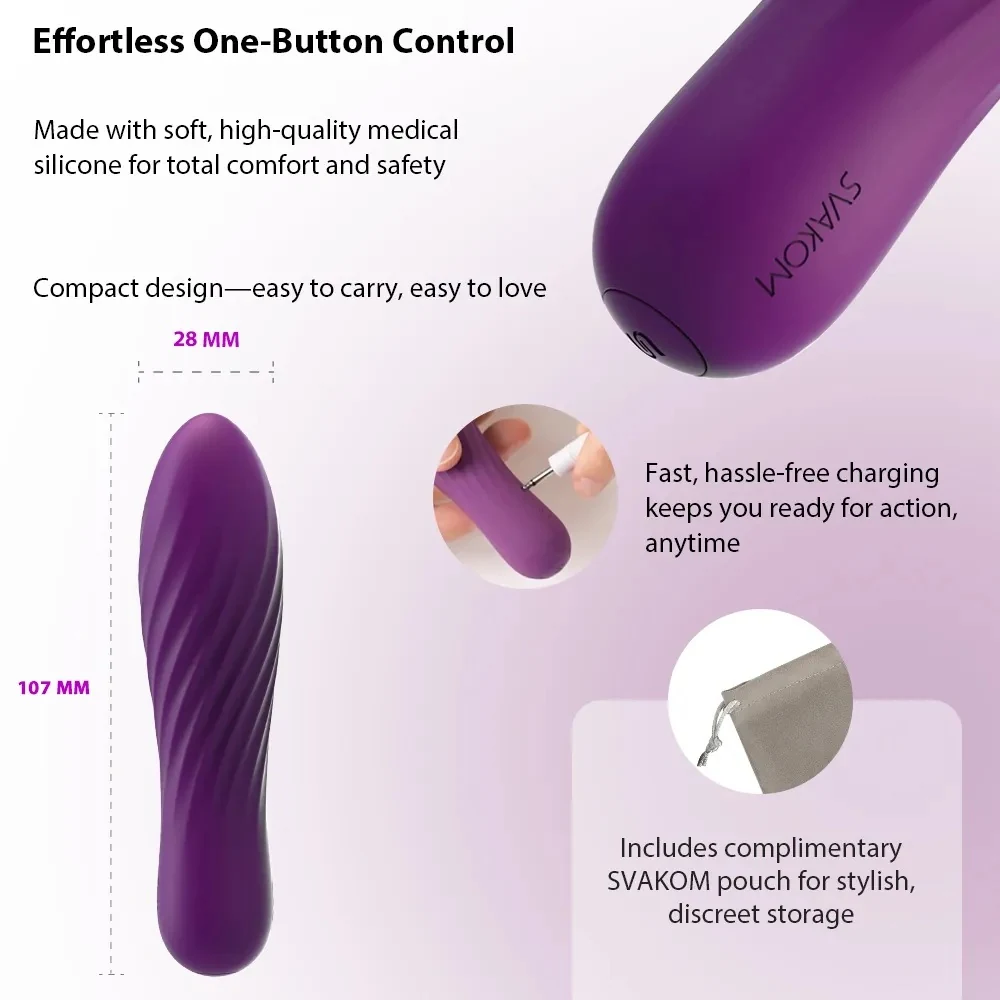 SVAKOM Tulip bullet vibrator