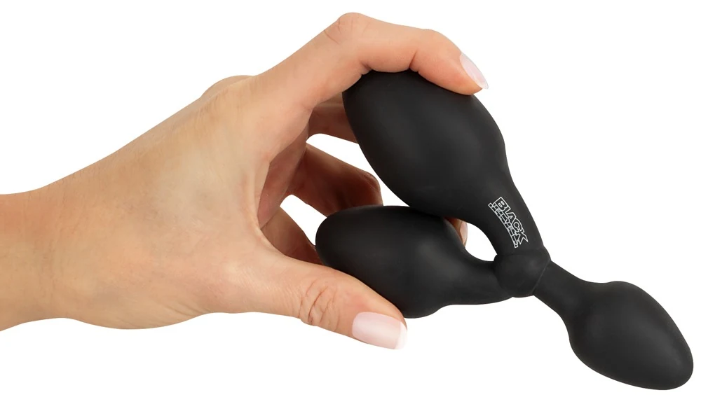 Black Velvets Training Triple Buttplug Siliconen