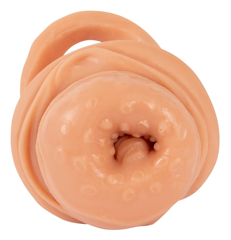 Nature Skin 2-in-1 penis sleeve en masturbator medium