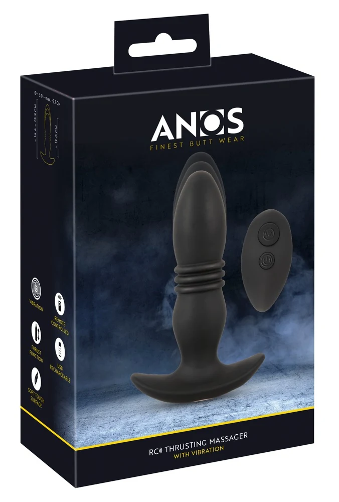 ANOS Vibro Anaalplug RC Thrusting Massager