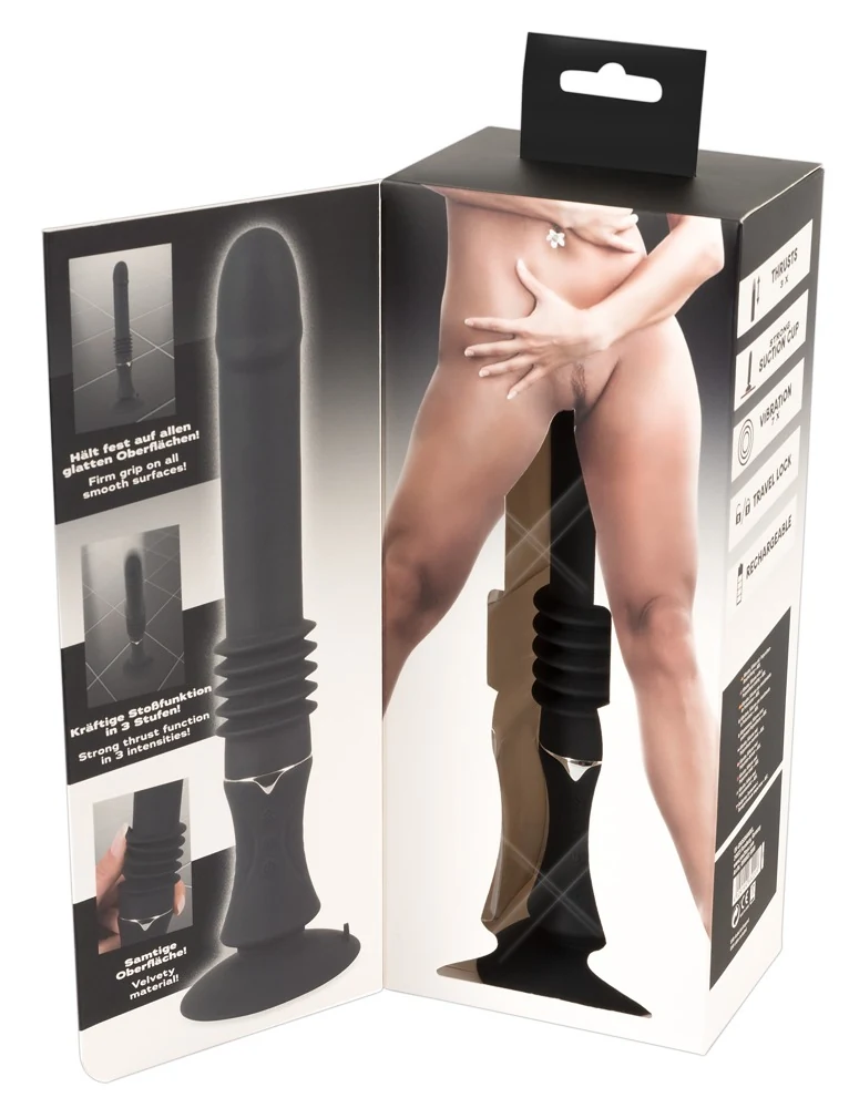 Draagbare vibratiemachine met zuigvoet