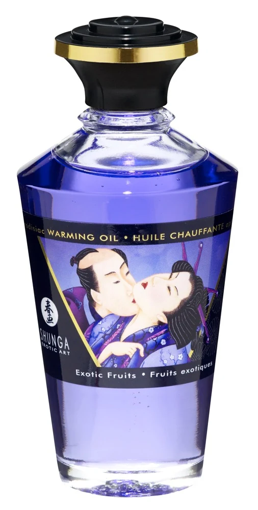 Shunga verwarmende massageolie exotisch fruit 100 ml