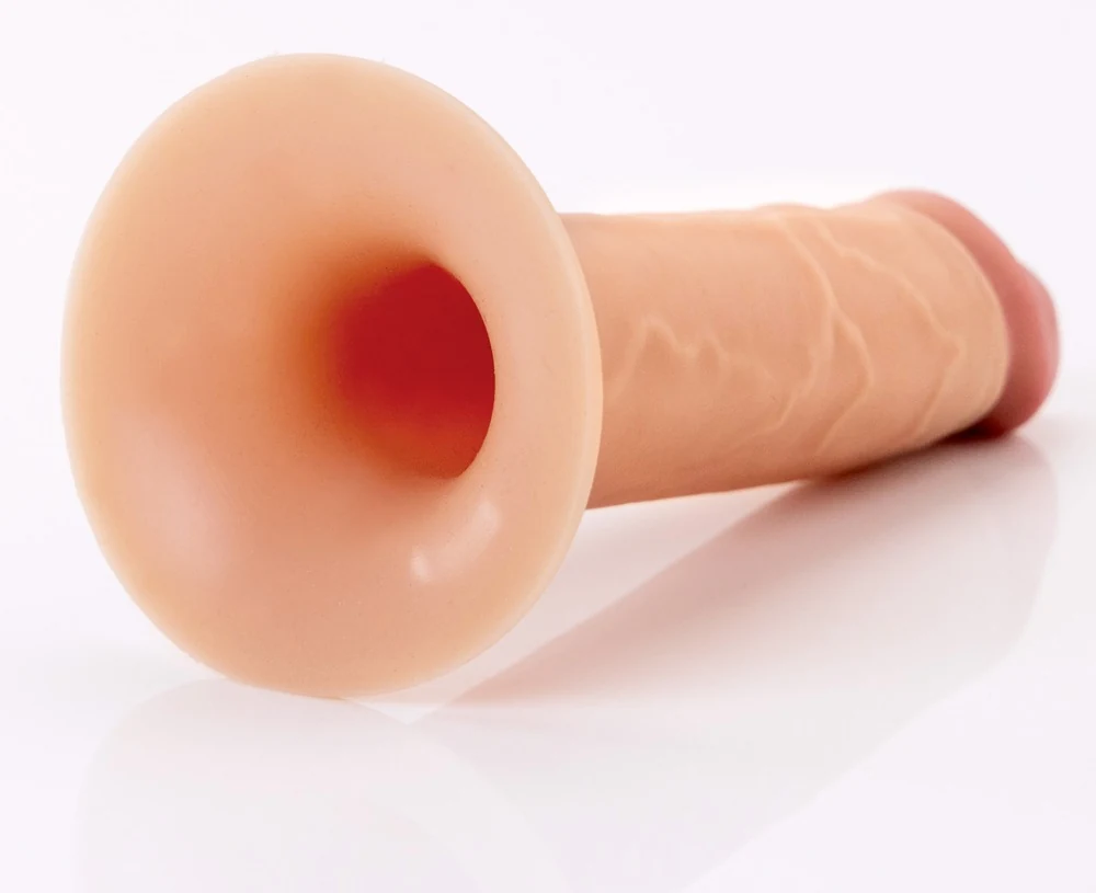 7 Inch Holle Siliconen Strap-on Met Verstelbare Riem