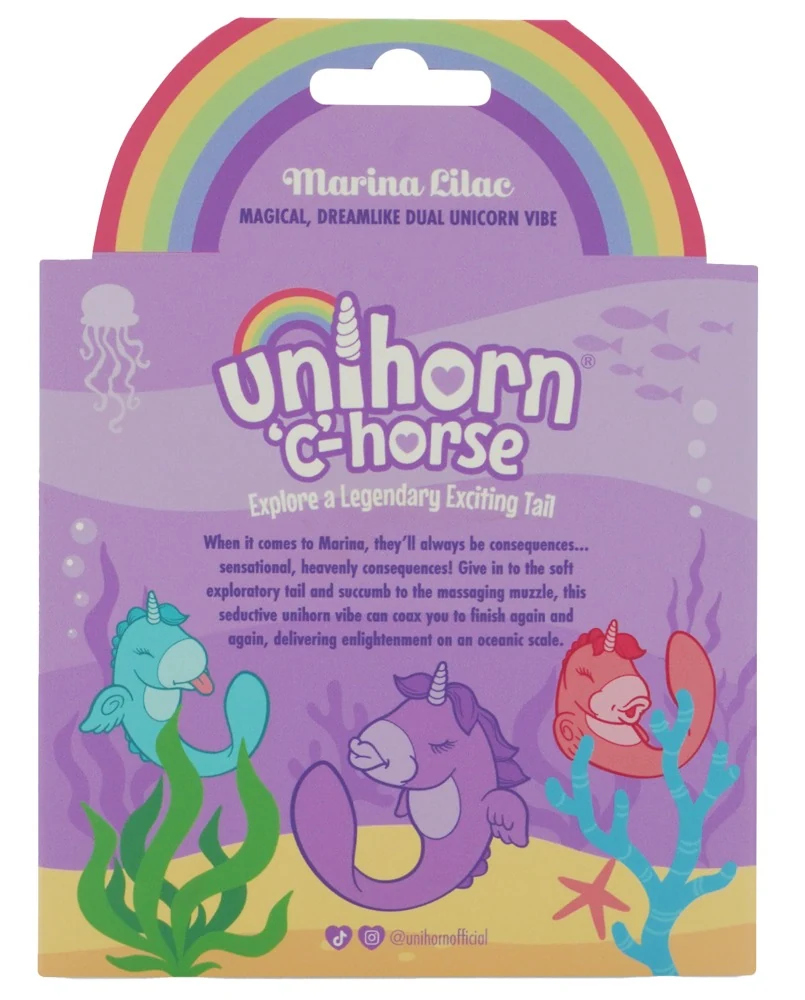Unihorn C-Horse Marina Lilac dubbele vibrator