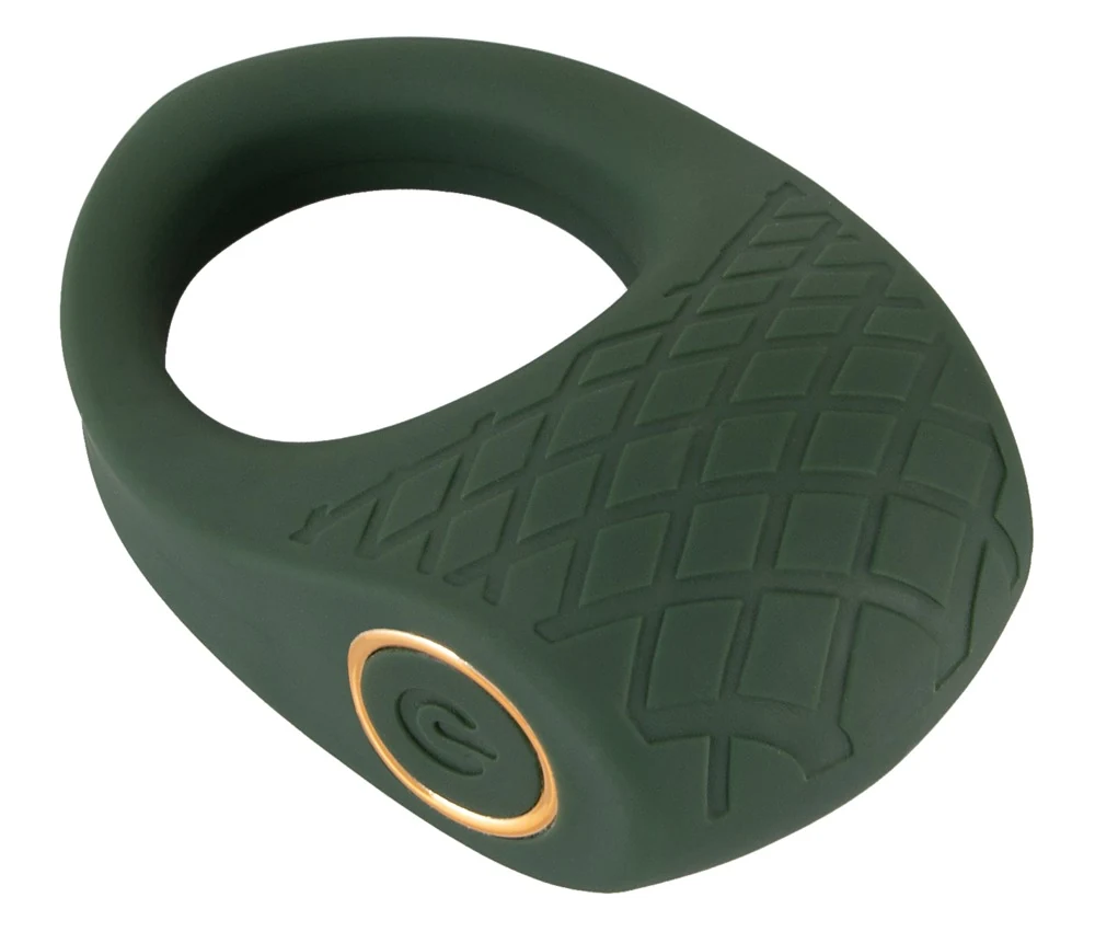 Emerald Love vibro cockring met stimulator