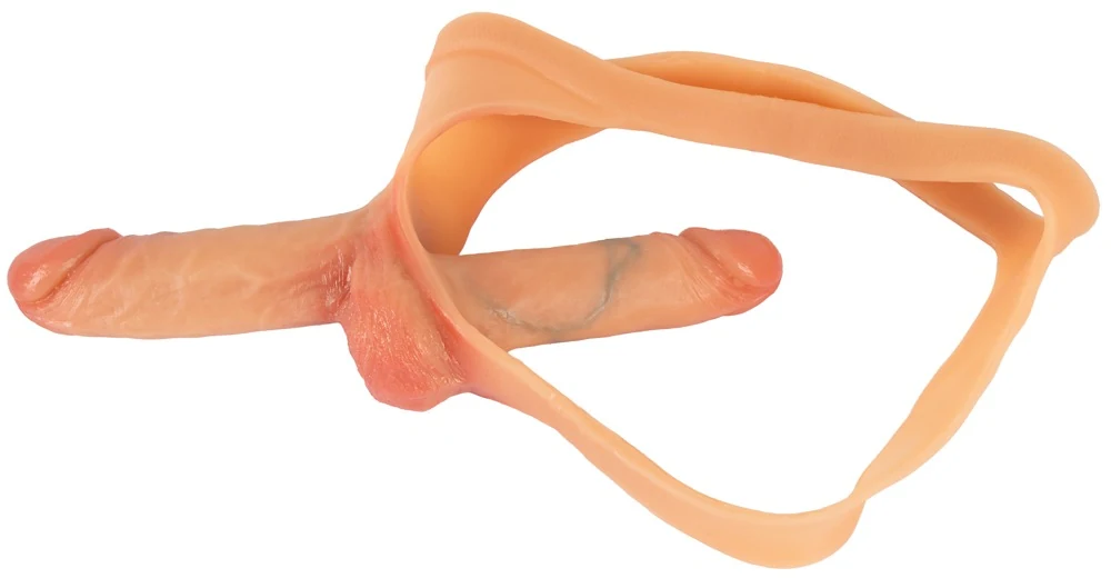 Dubbele Penis String van siliconen