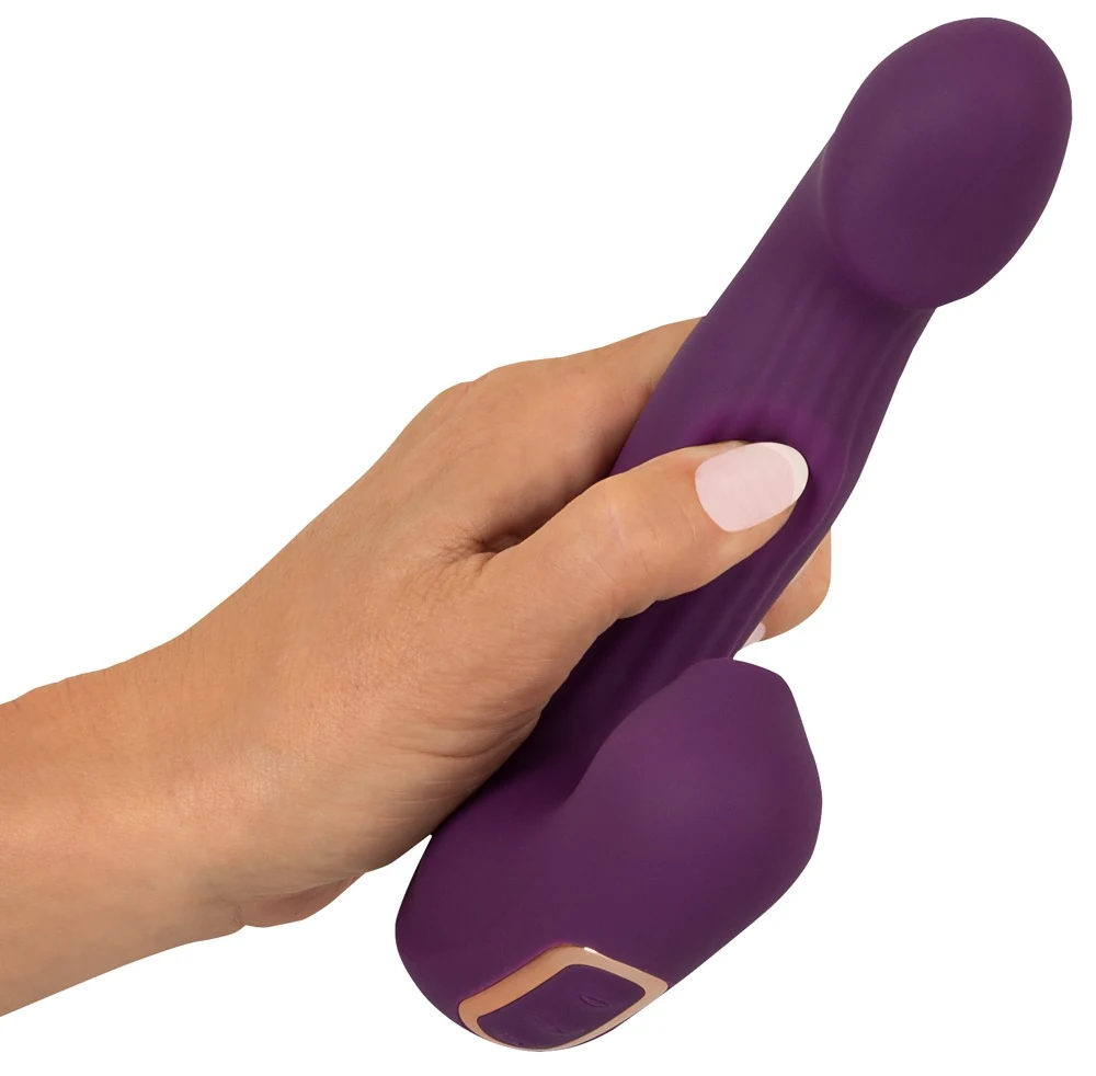 Javida 4-functie vibrator met clitorisstimulator