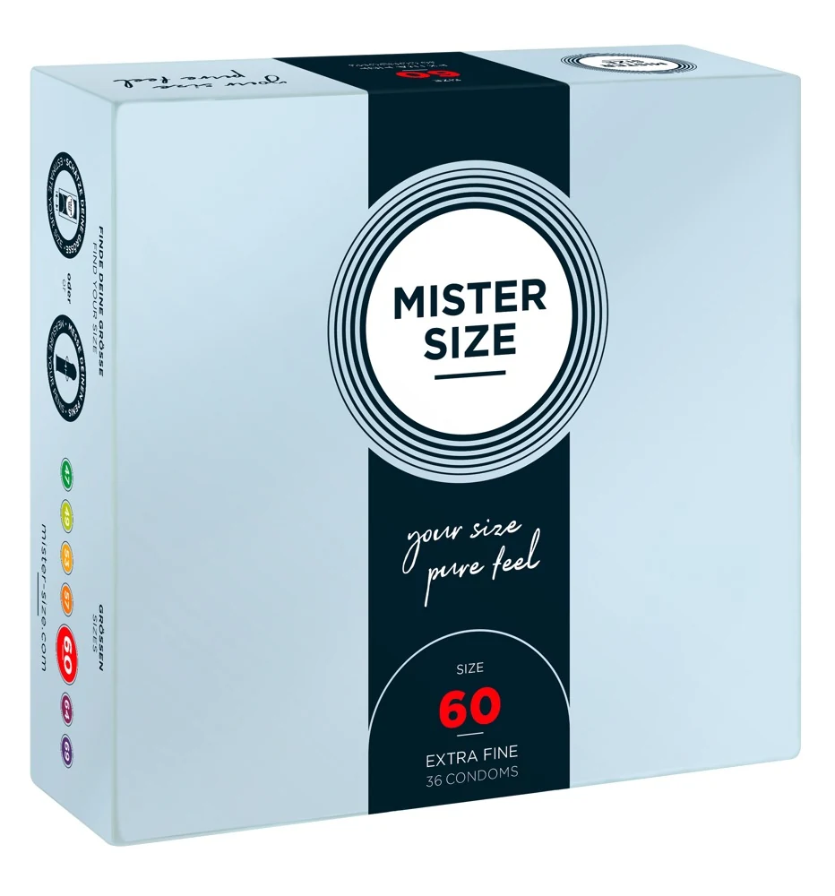 Mister Size condooms 60 mm