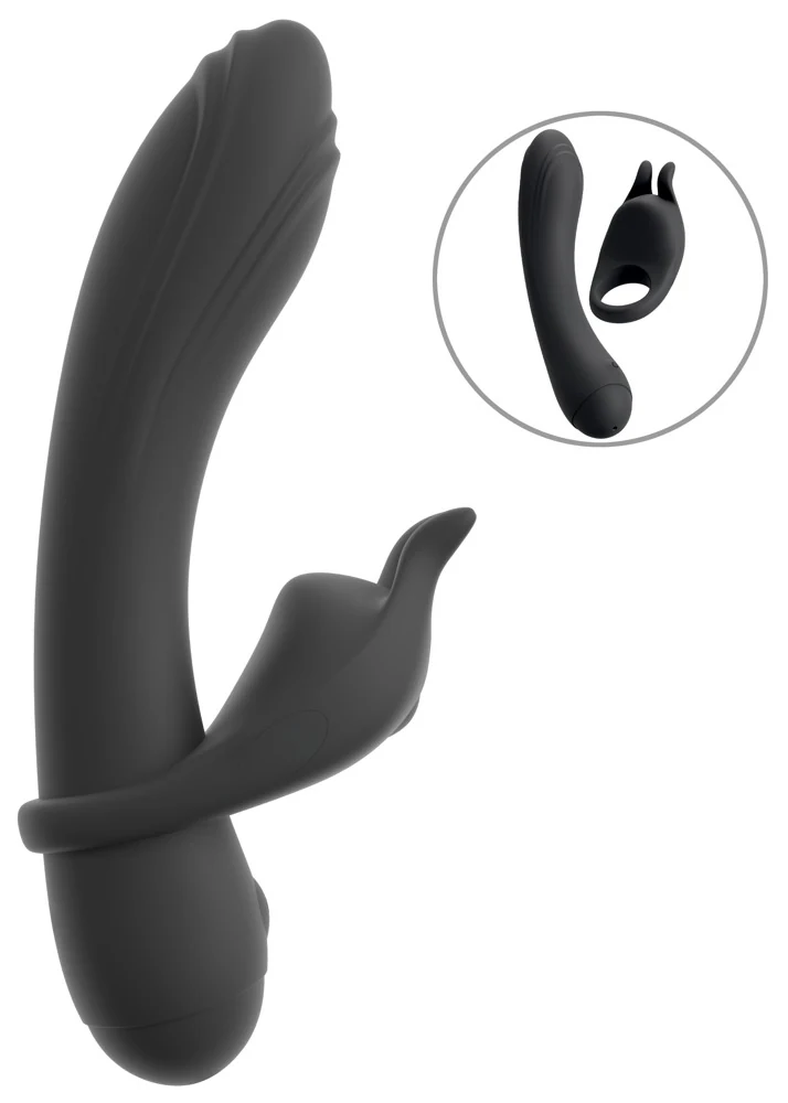 Coup!es Choice duo vibrator met afneembare ring