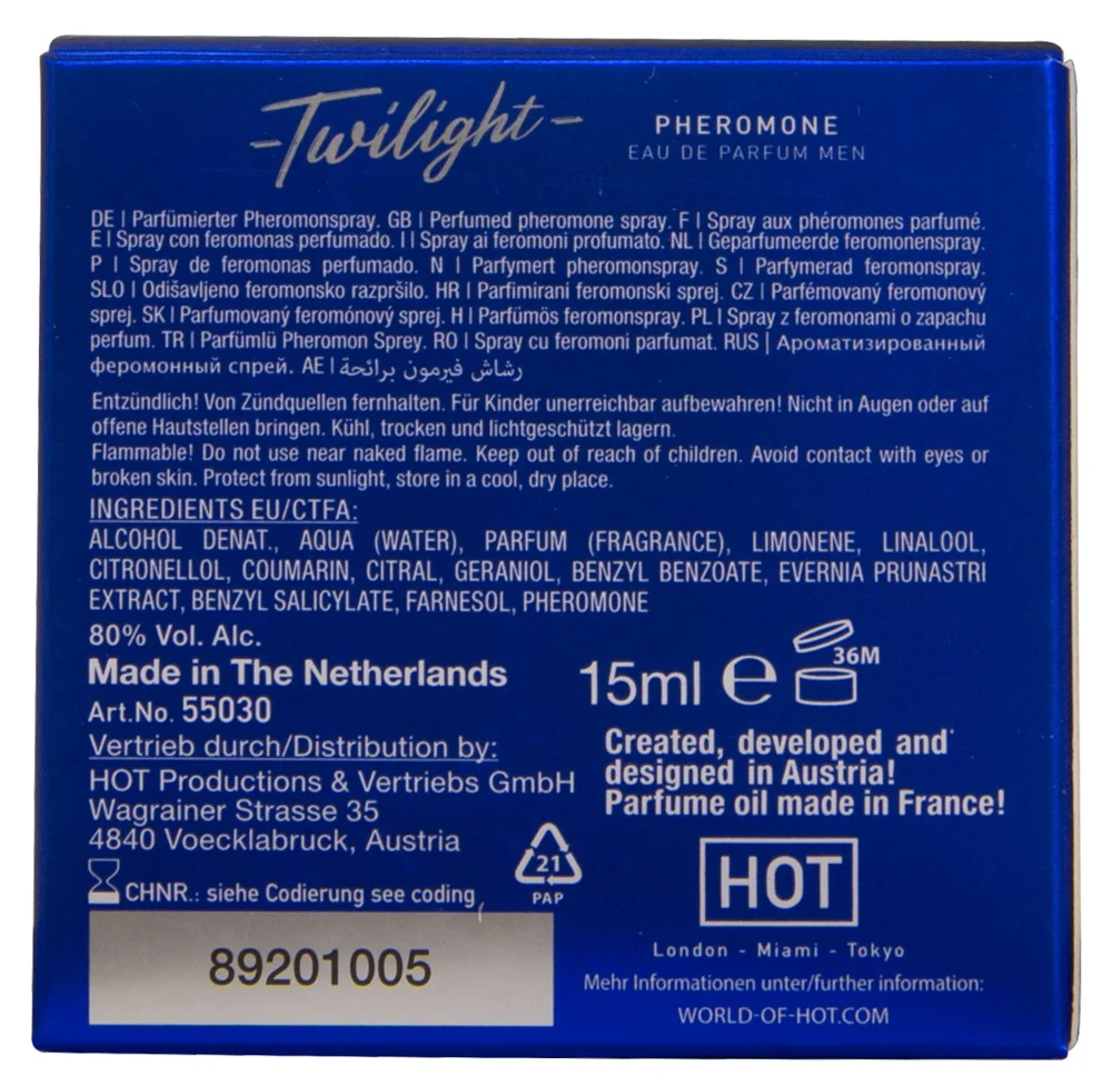 Twilight Pheromone Eau de Parfum Men 15 ml