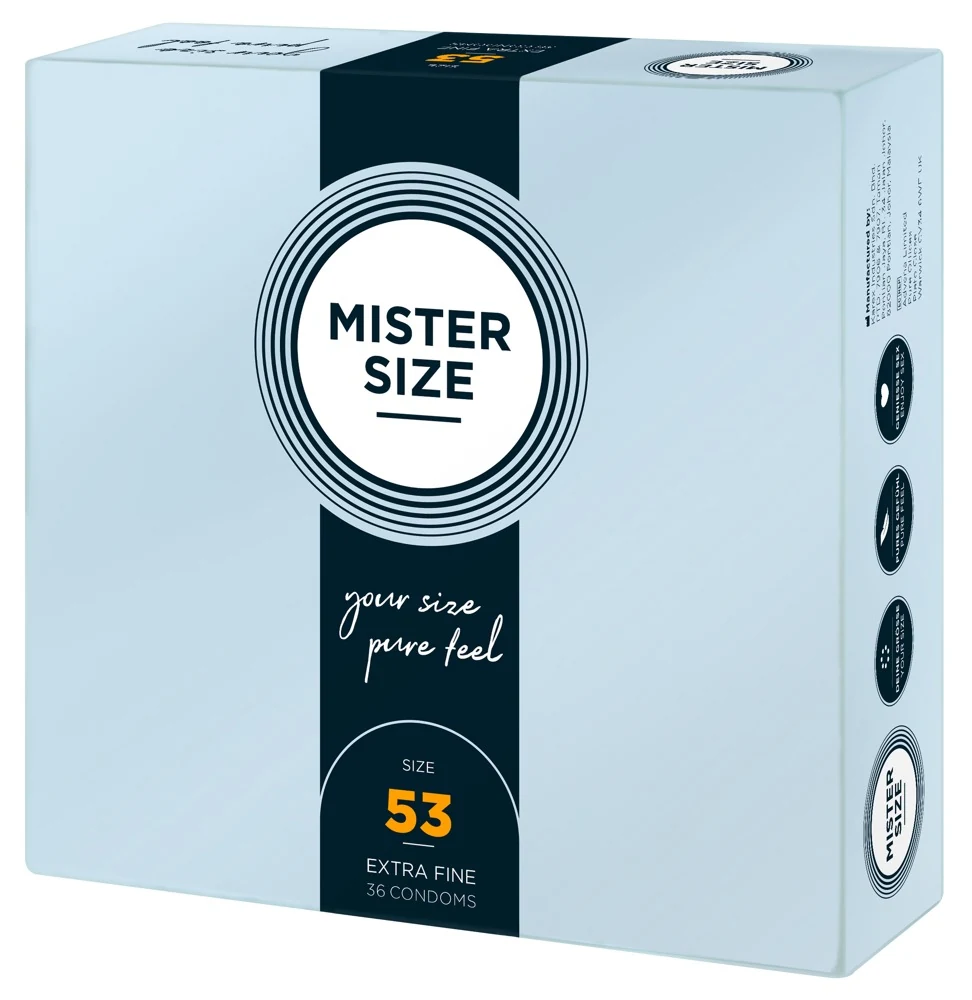 Mister Size condooms 53 mm