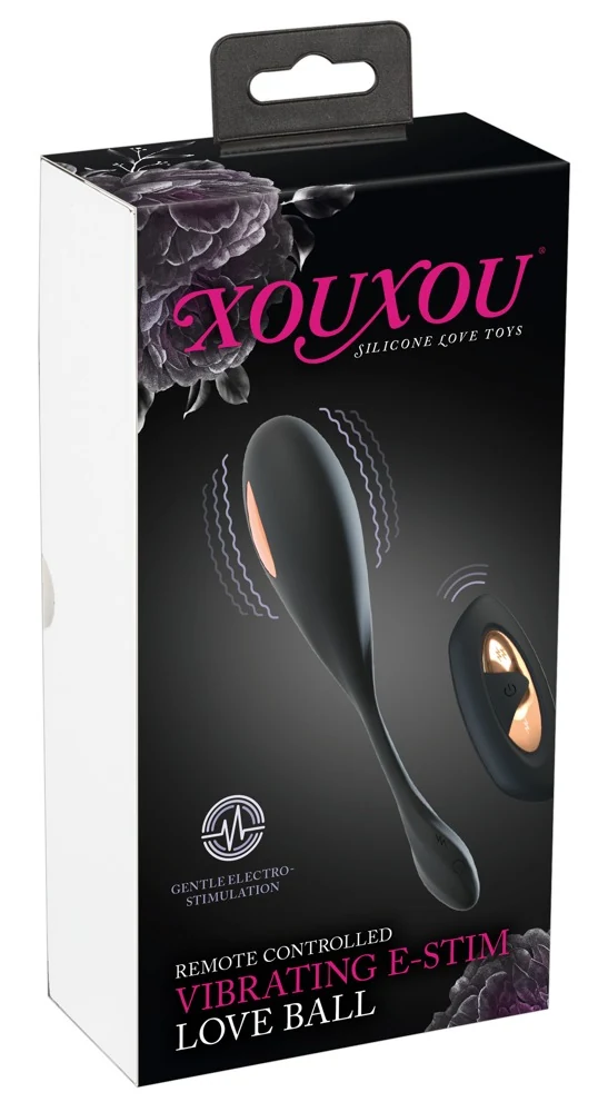 XouXou RC vibrerende E-Stim Love Ball