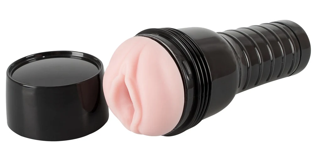 Vagina masturbator met antislip behuizing