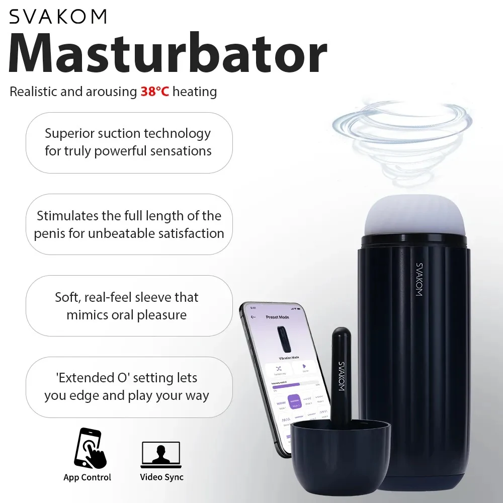 SVAKOM Sam Neo 2 Pro interactieve masturbator