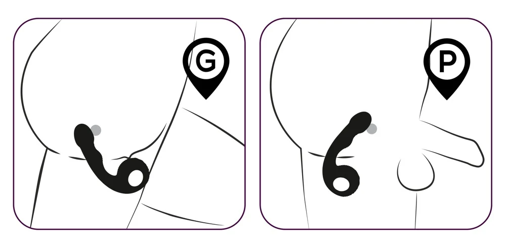 Black Velvets G & P-spot vibrator