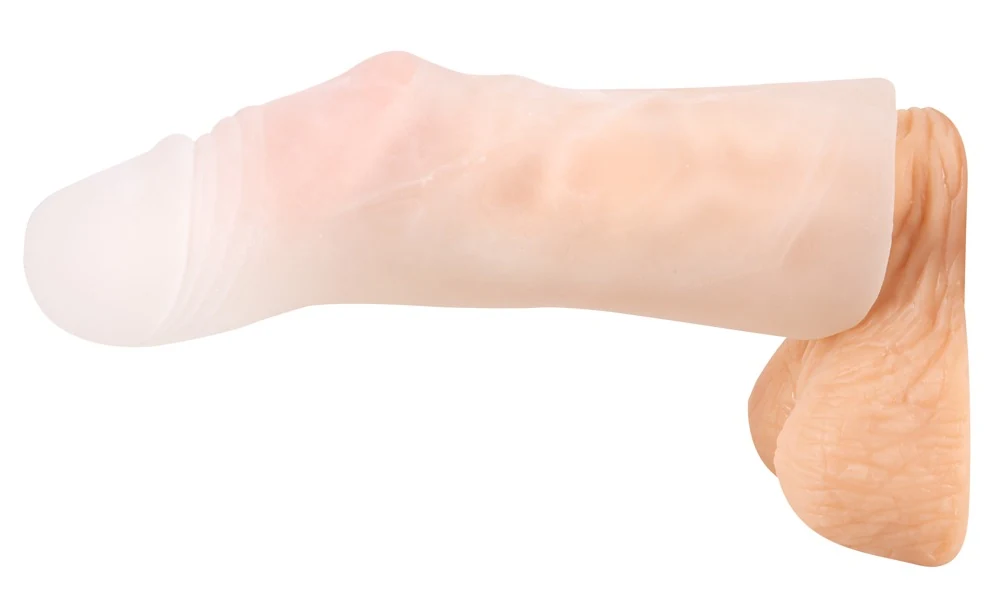 Super Thick Penis Sleeve Transparant 16 cm