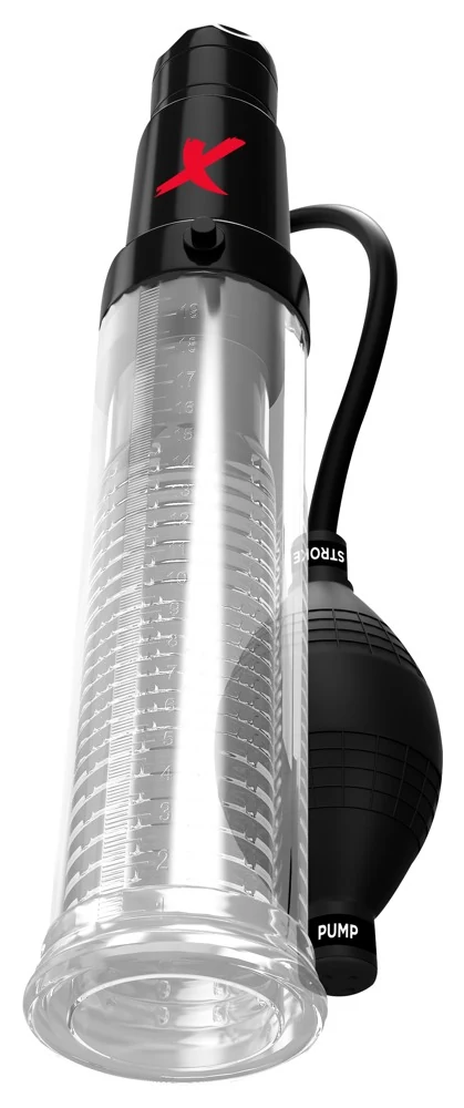 Penis trainer met vibratie en zuigfunctie