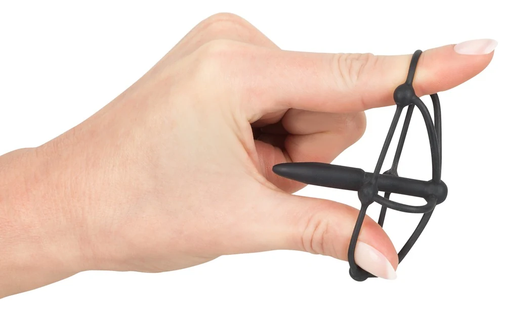 Flexibele siliconen dilator met stopperbal