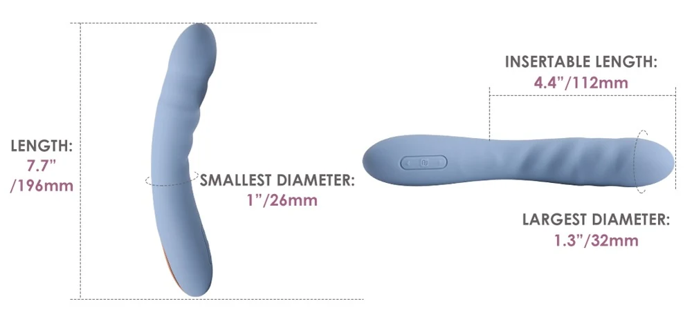 Svakom Ava Neo thrusting vibrator met app