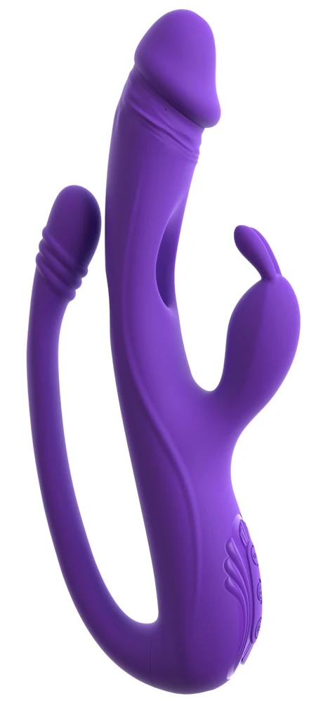 Sweet Smile rabbit vibrator met G-spot en anal tickler