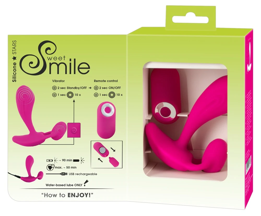 Sweet Smile RC C & G-Spot vibrator
