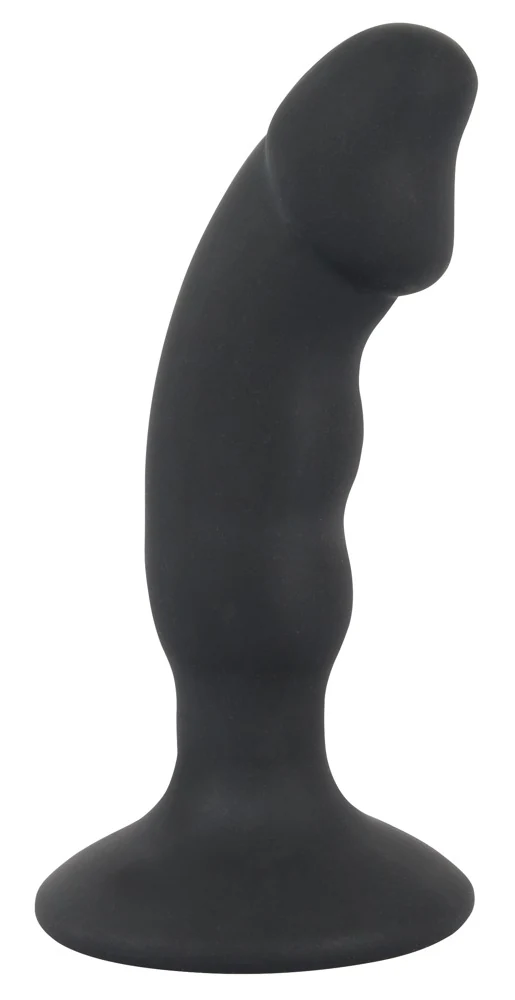 Oplaadbare vibro anaalplug zwart 14 cm