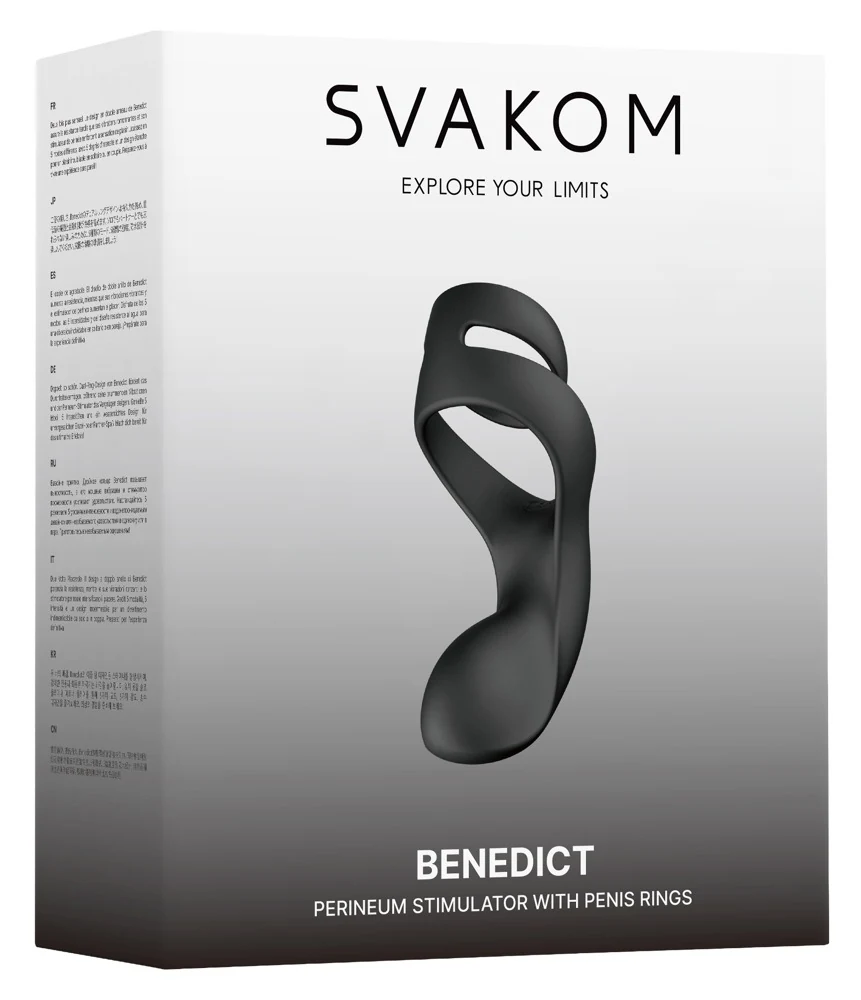 SVAKOM Benedict penisring met perineum vibrator
