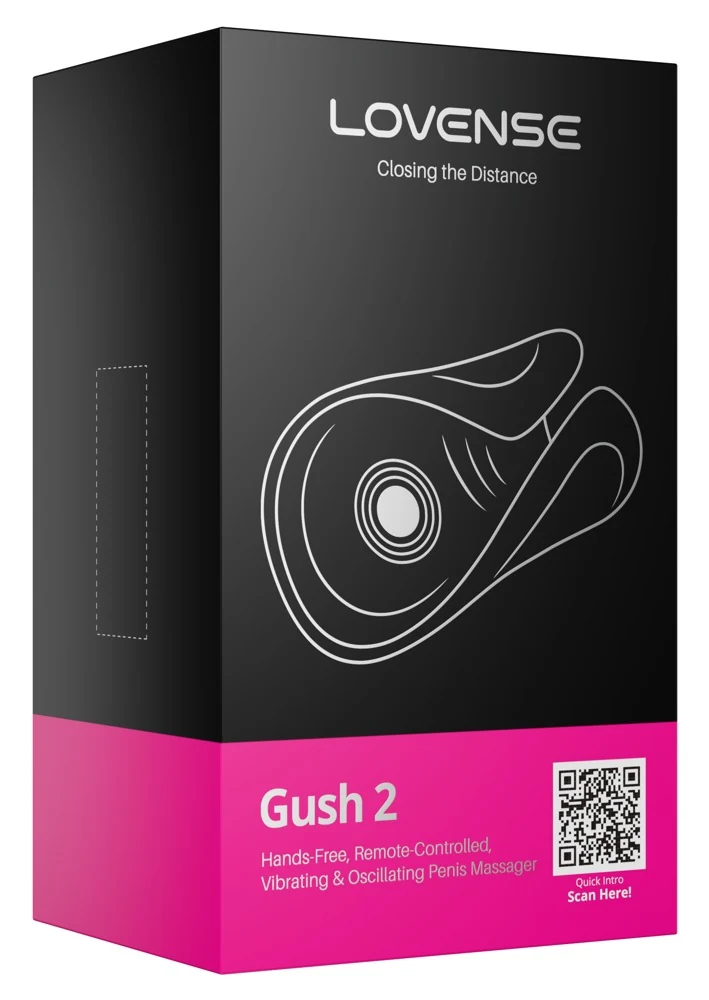 Lovense Gush 2 app-gestuurde masturbator
