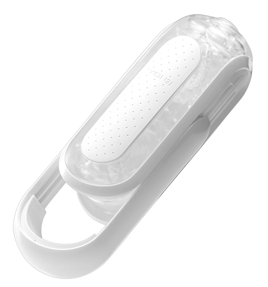 Innovatieve masturbator met scharnier