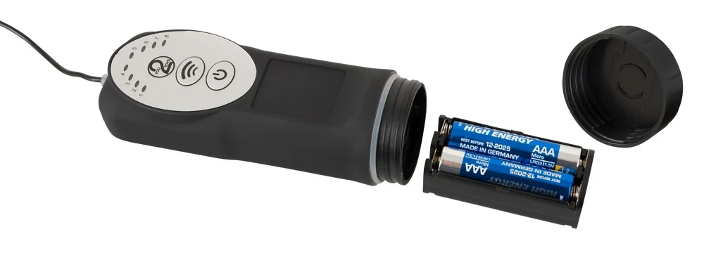 Natuurlijke vibrator met roterende en trillende stimulatie