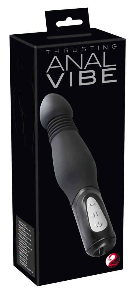 Anaalvibrator met shock-functie