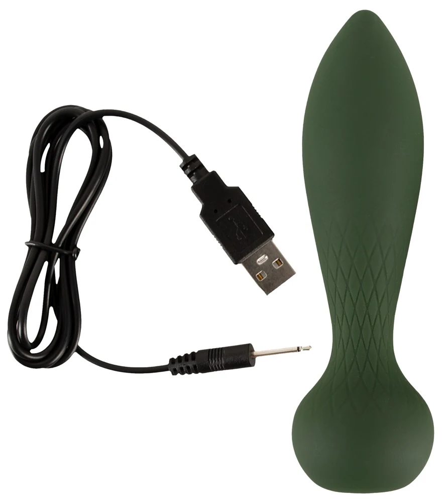 Emerald Love RC anaalplug met vibratie