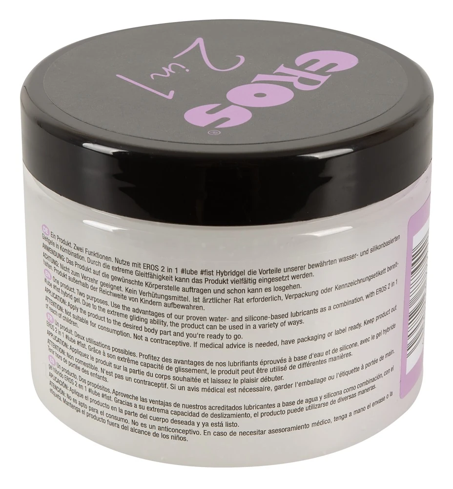 EROS Hybride Glijmiddel 2-in-1 Lube & Fist