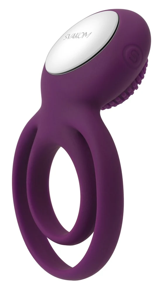 Oplaadbare vibro penisring met clitorisstimulator