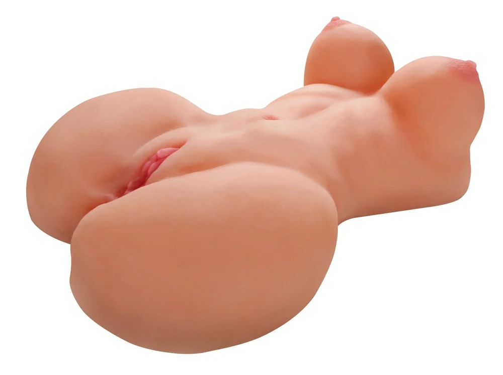 Realistische torso masturbator van TPR