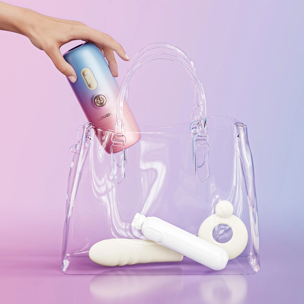 Lovense Spinel app-gestuurde thrusting vibrator met warmte