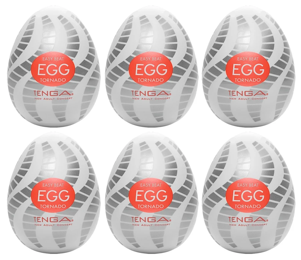 TENGA Egg Tornado Masturbator 6 Stuks