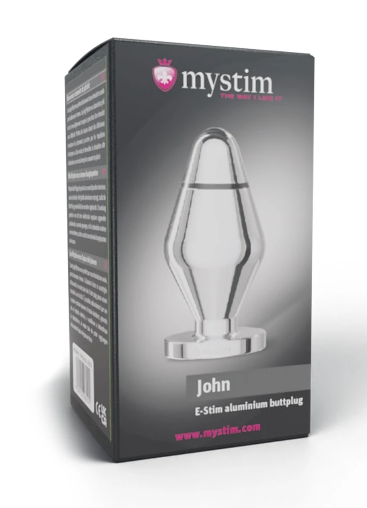 Mystim Butt Plug John e-stim plug