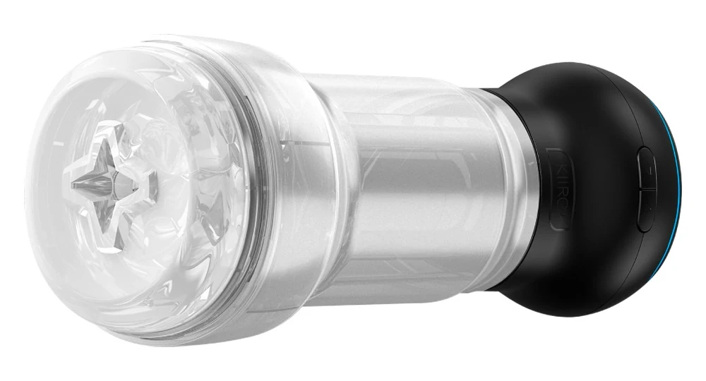 Kiiroo Feel Pocket Stroker Crystal met PowerBlow
