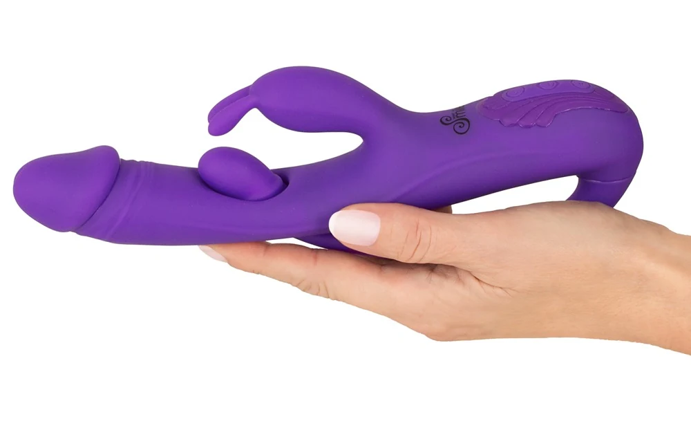 Sweet Smile rabbit vibrator met G-spot en anal tickler