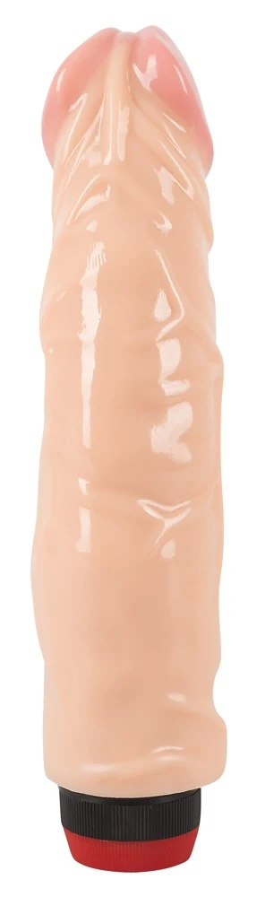 Realistische vibrator 23 cm met variabele trilling