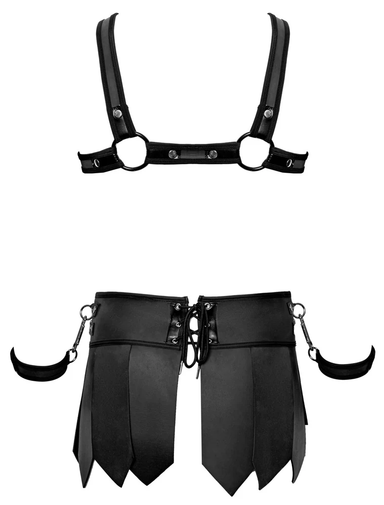 Svenjoyment Bondage gladiator set met handboeien