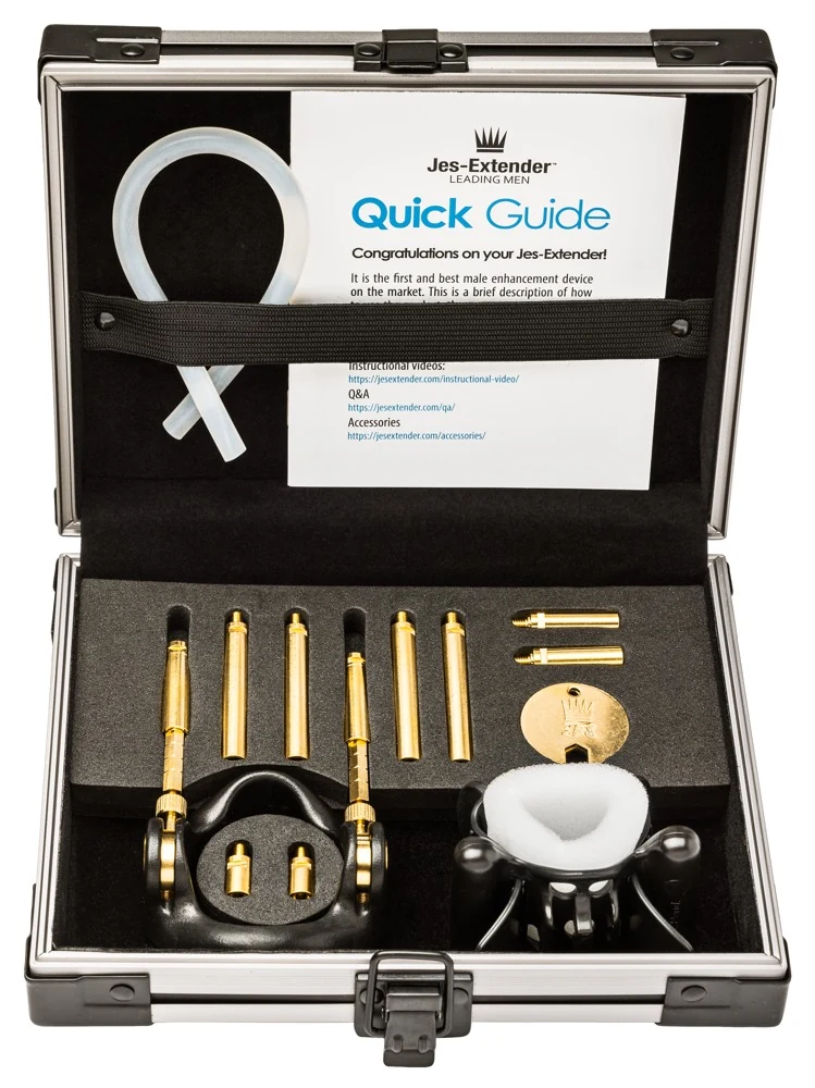 Jes-Extender Gold Standard penis expander set