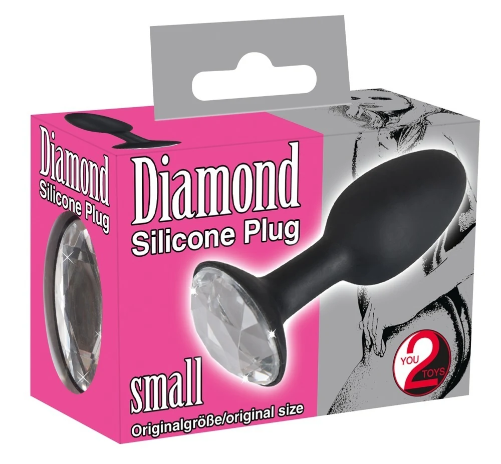 You2Toys Diamond Silicone Plug small